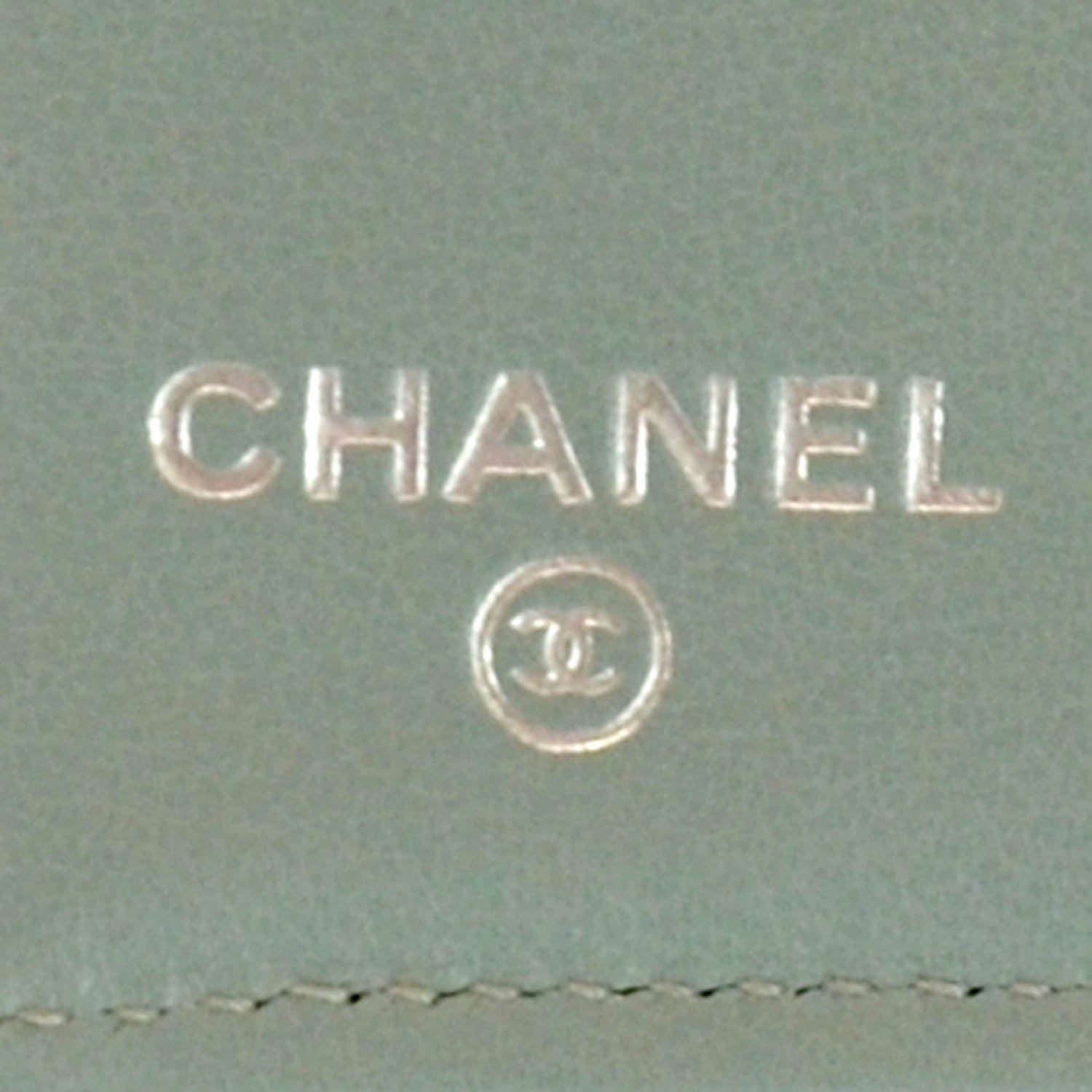 Chanel Patent Large Flap Wallet Blue 7 of 10