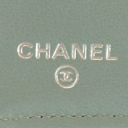Chanel Patent Large Flap Wallet Blue 7 of 10