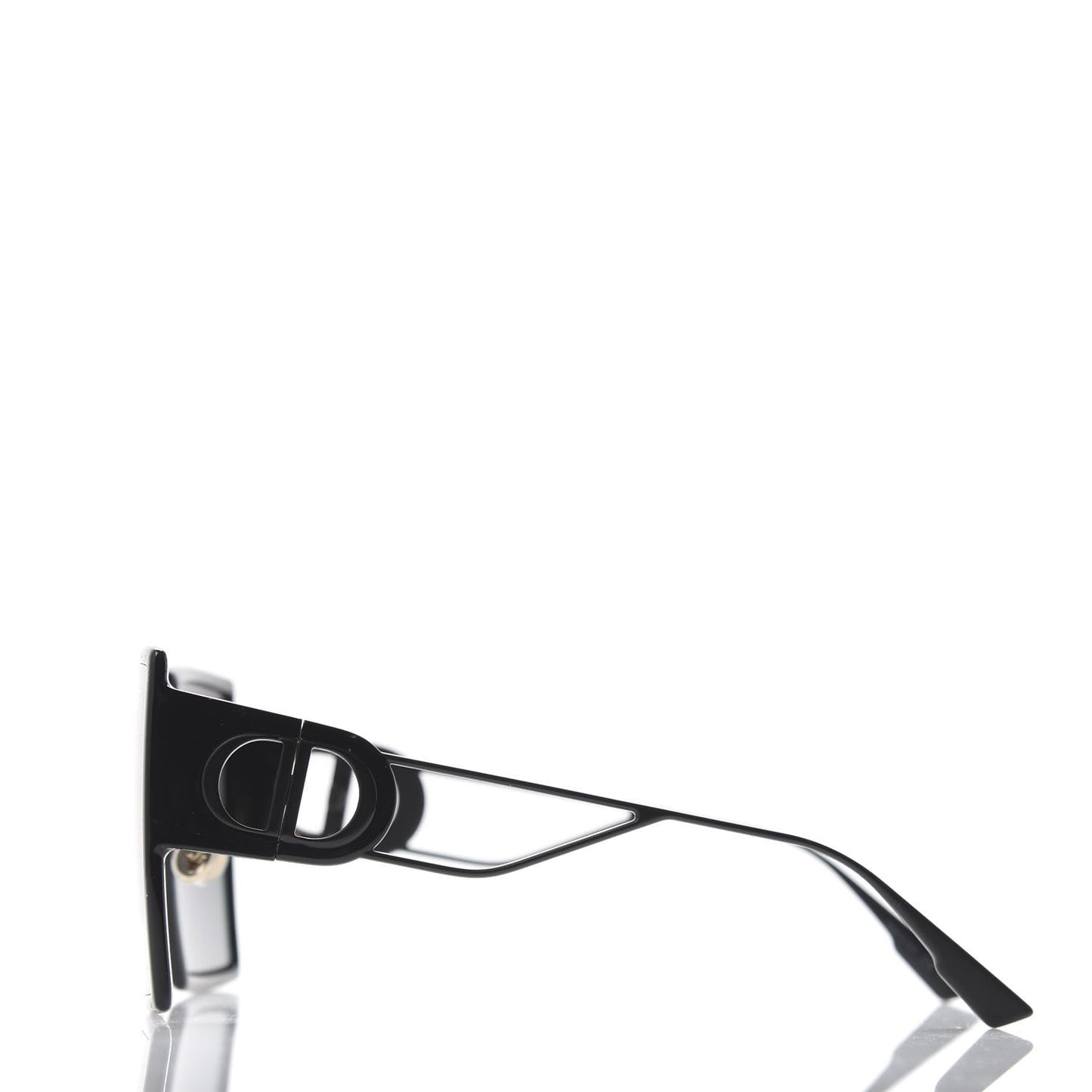 Square 30 Montaigne Sunglasses Black