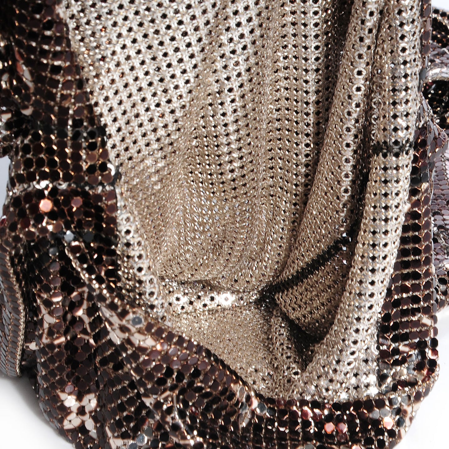 Monogram Mesh Metal Frances Bronze