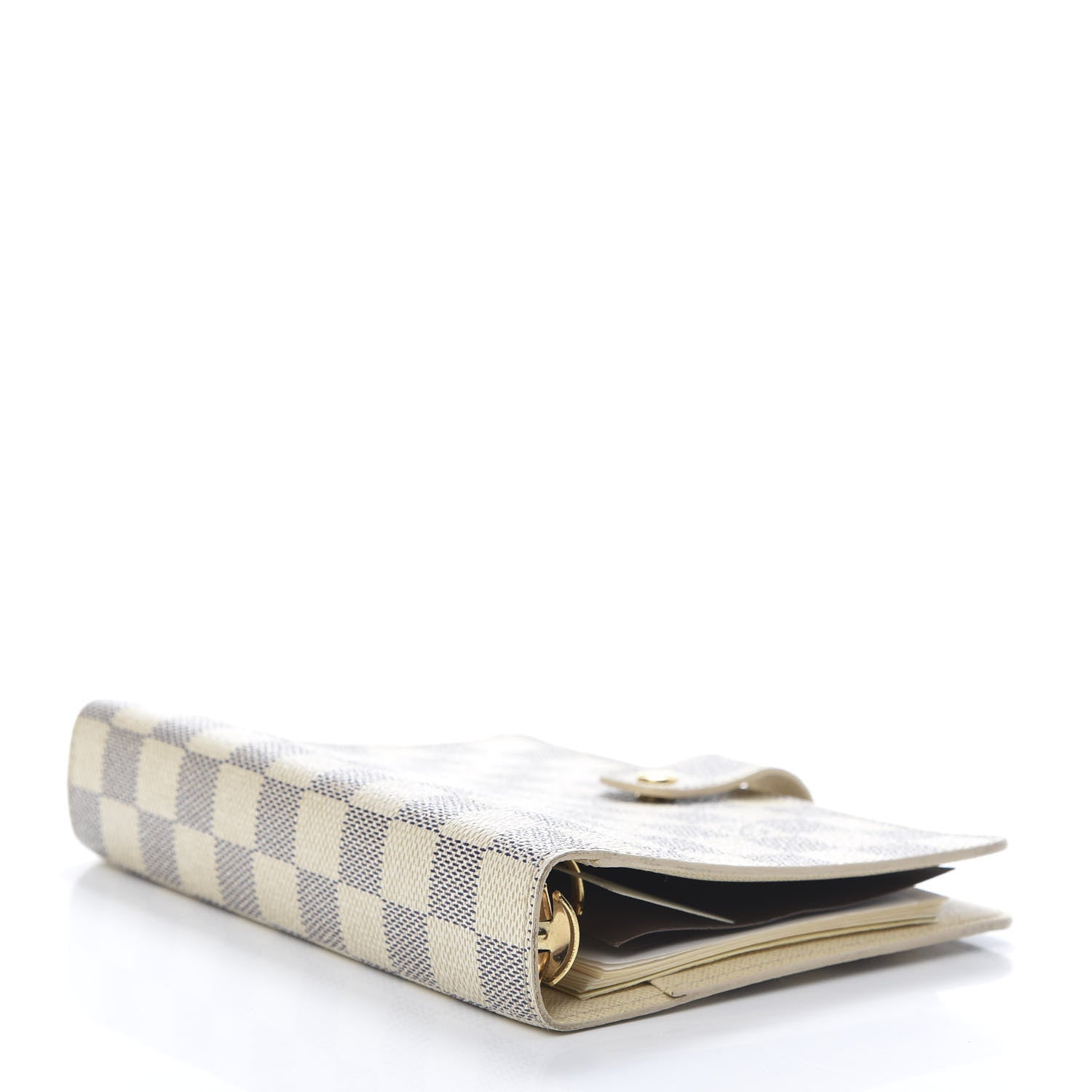 Louis Vuitton Damier Azur Medium Ring Agenda Cover 4 of 9