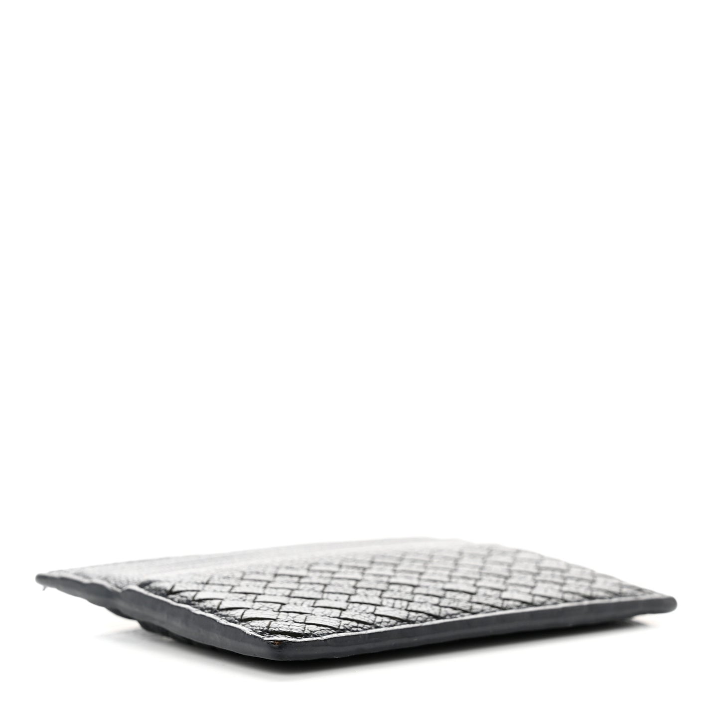 Intrecciato Card Holder Black