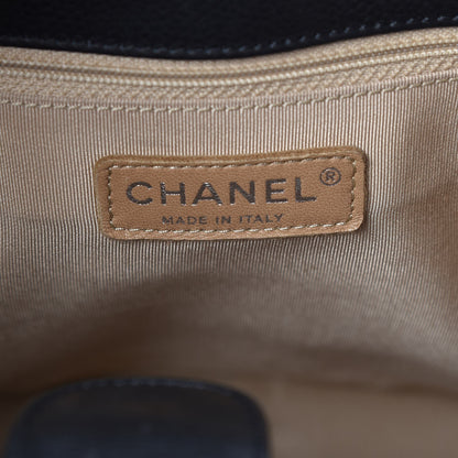 Chanel Caviar Quilted Petit Shopping Tote PST Black 6 of 8