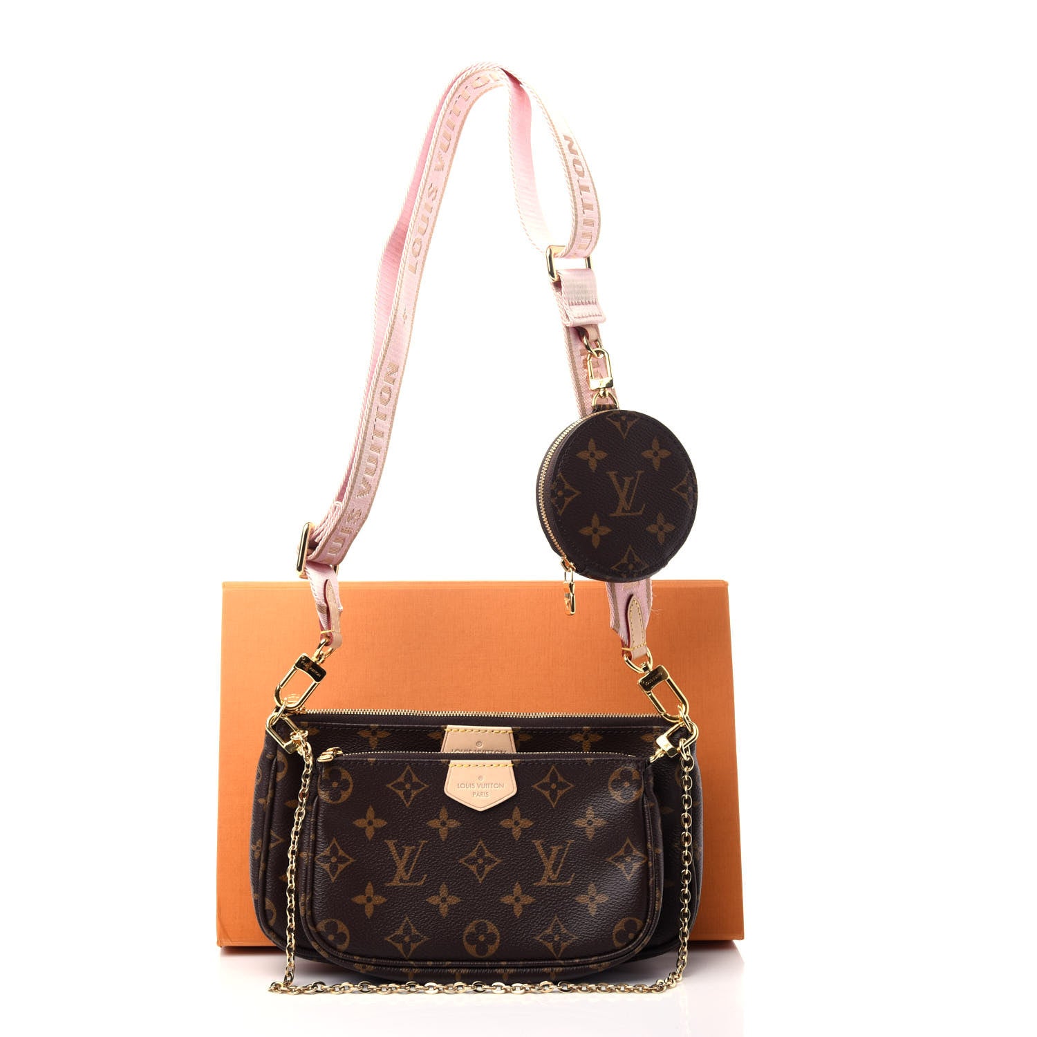 Louis Vuitton Monogram Multi Pochette Accessories Rose Clair 12 of 12