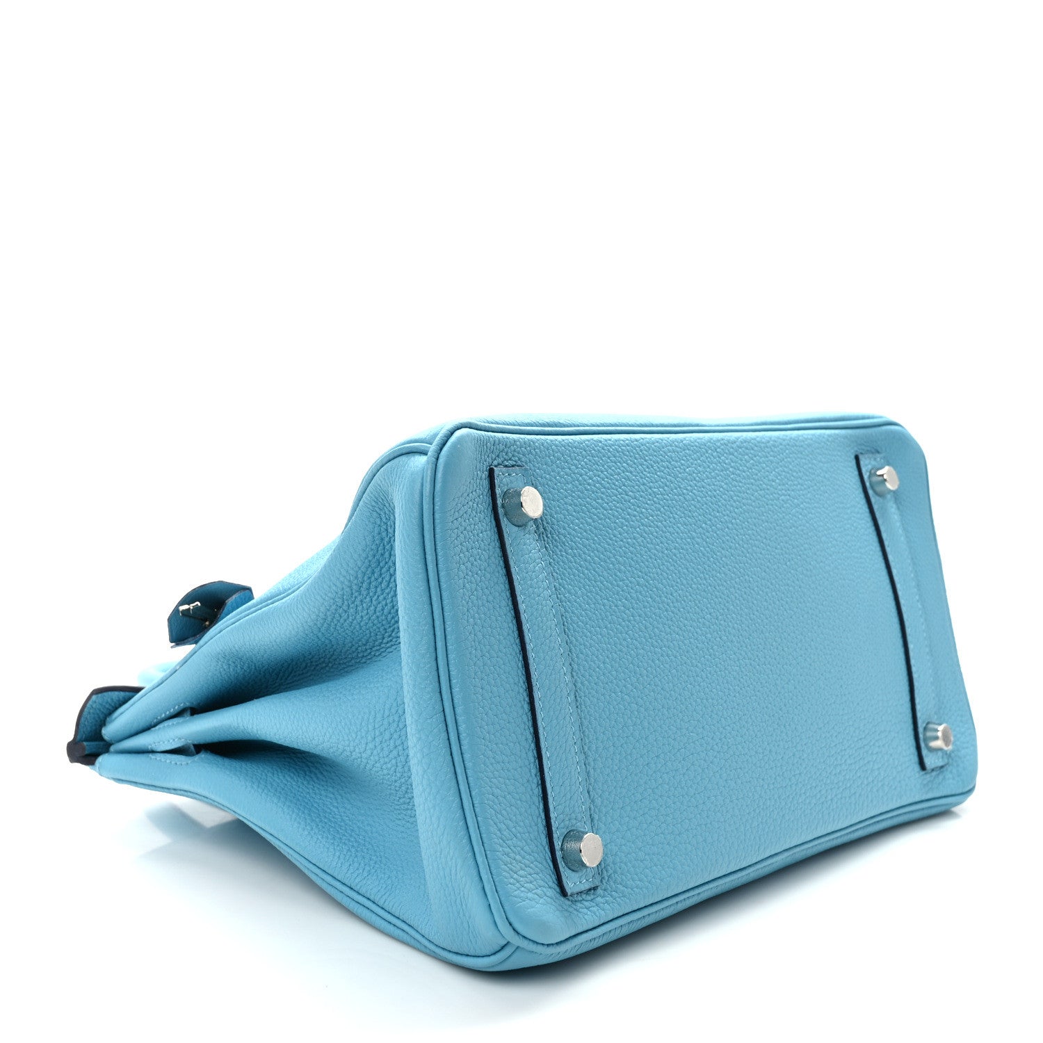 Hermes Togo Birkin 30 Blue Du Nord 4 of 14