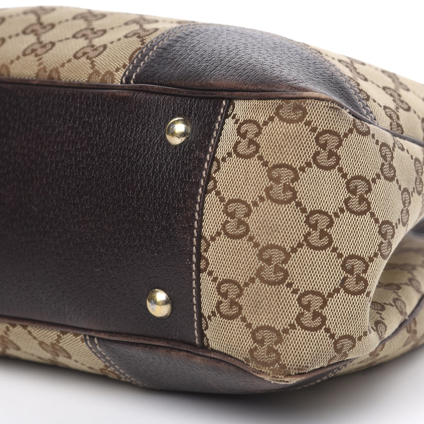 Monogram Medium Princy Tote Dark Brown