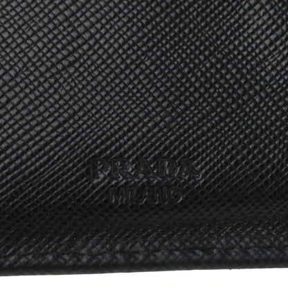 Prada Saffiano Bi-Fold Wallet Black 6 of 6