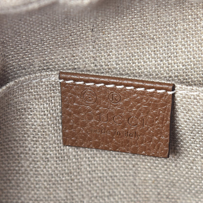 Gucci Monogram Mini Bree Messenger Bag Beige Tabacco 6 of 9