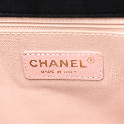 Chanel Fabric Quilted Patchwork Medium Flap Red Black Multicolor 6 of 11