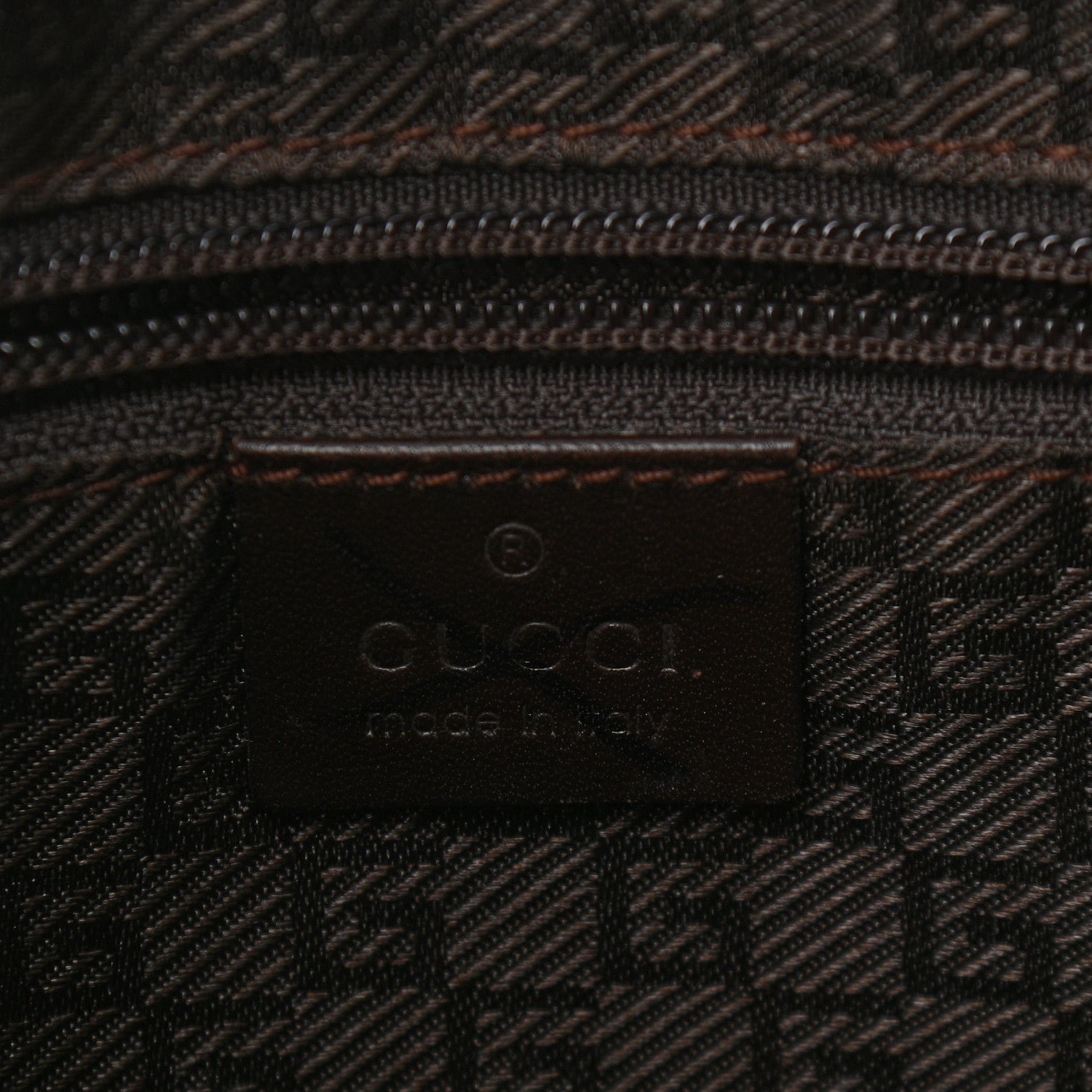 Gucci Canvas Monogram Shoulder Bag Beige 6 of 12