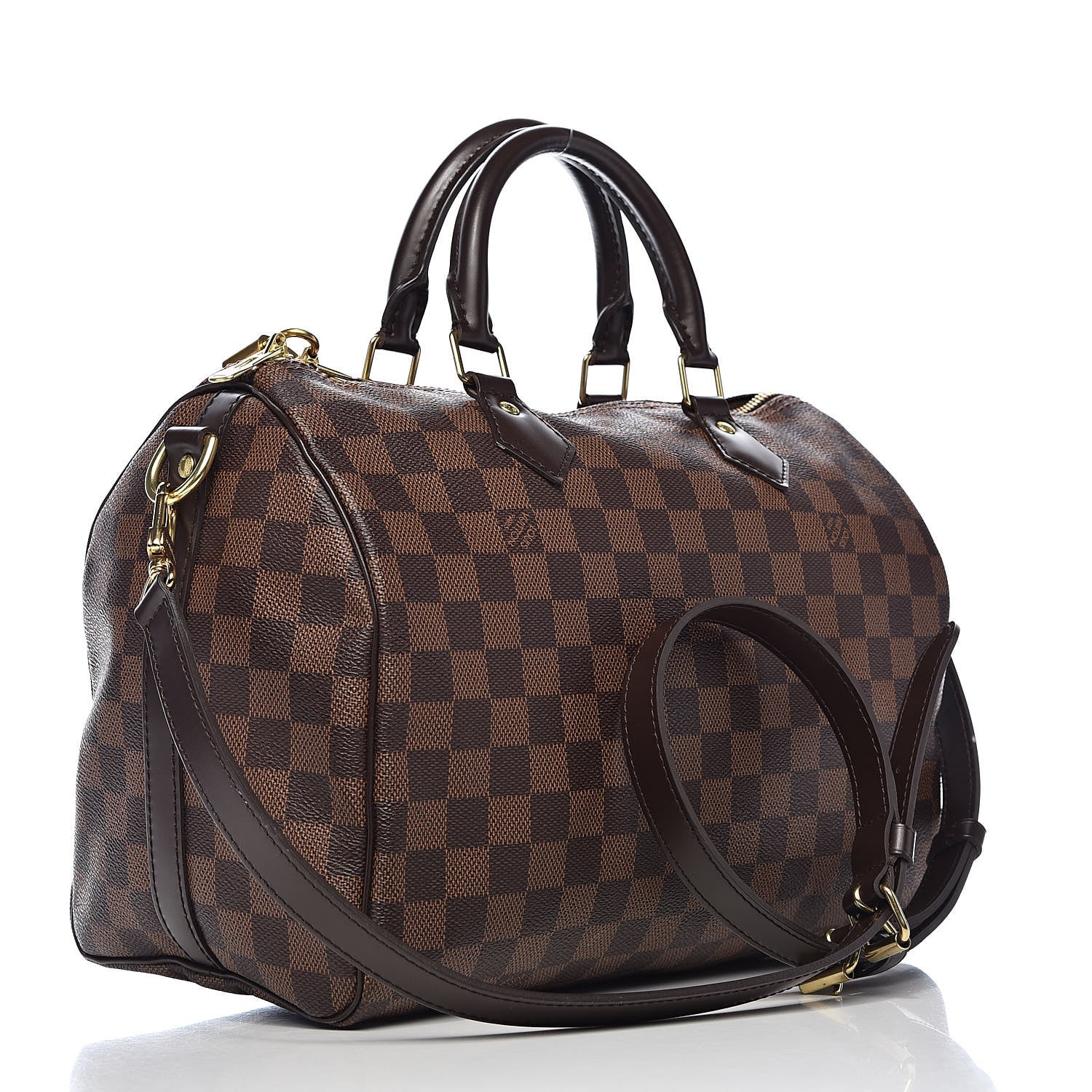 Louis Vuitton Damier Ebene Speedy Bandouliere 30 3 of 13