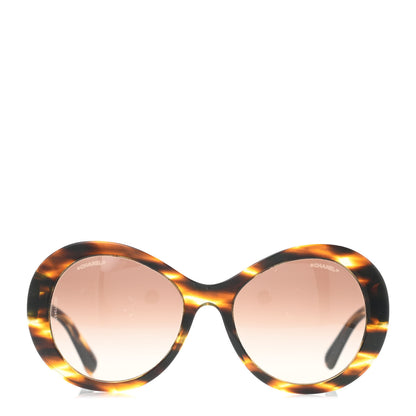 Chanel Oval CC Sunglasses 5372-A Tortoise 2 of 4