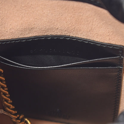 Gucci Calfskin Matelasse Mini GG Marmont 2.0 Bucket Bag Black 8 of 8