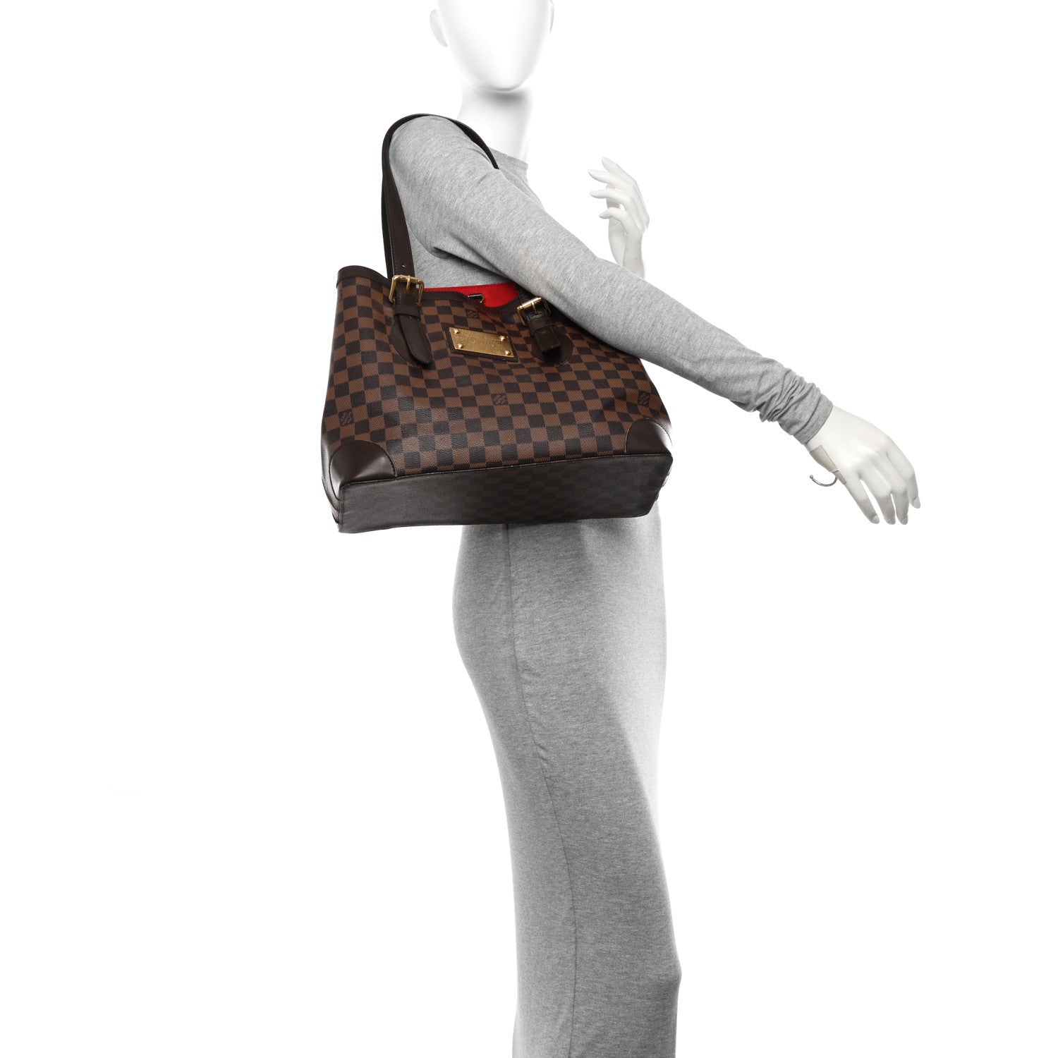 Louis Vuitton Damier Ebene Hampstead MM 2 of 15