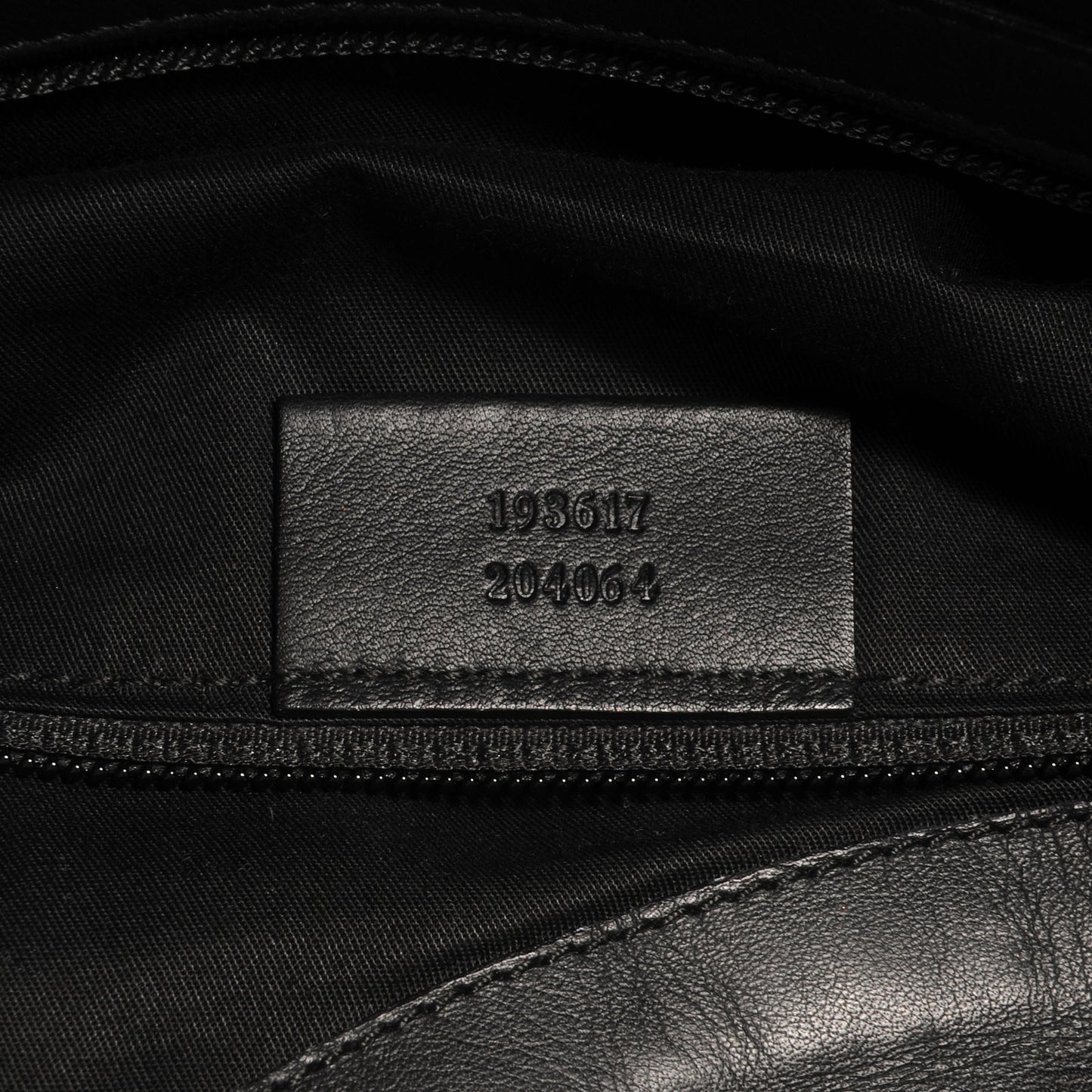 Patent Leather Hobo Black