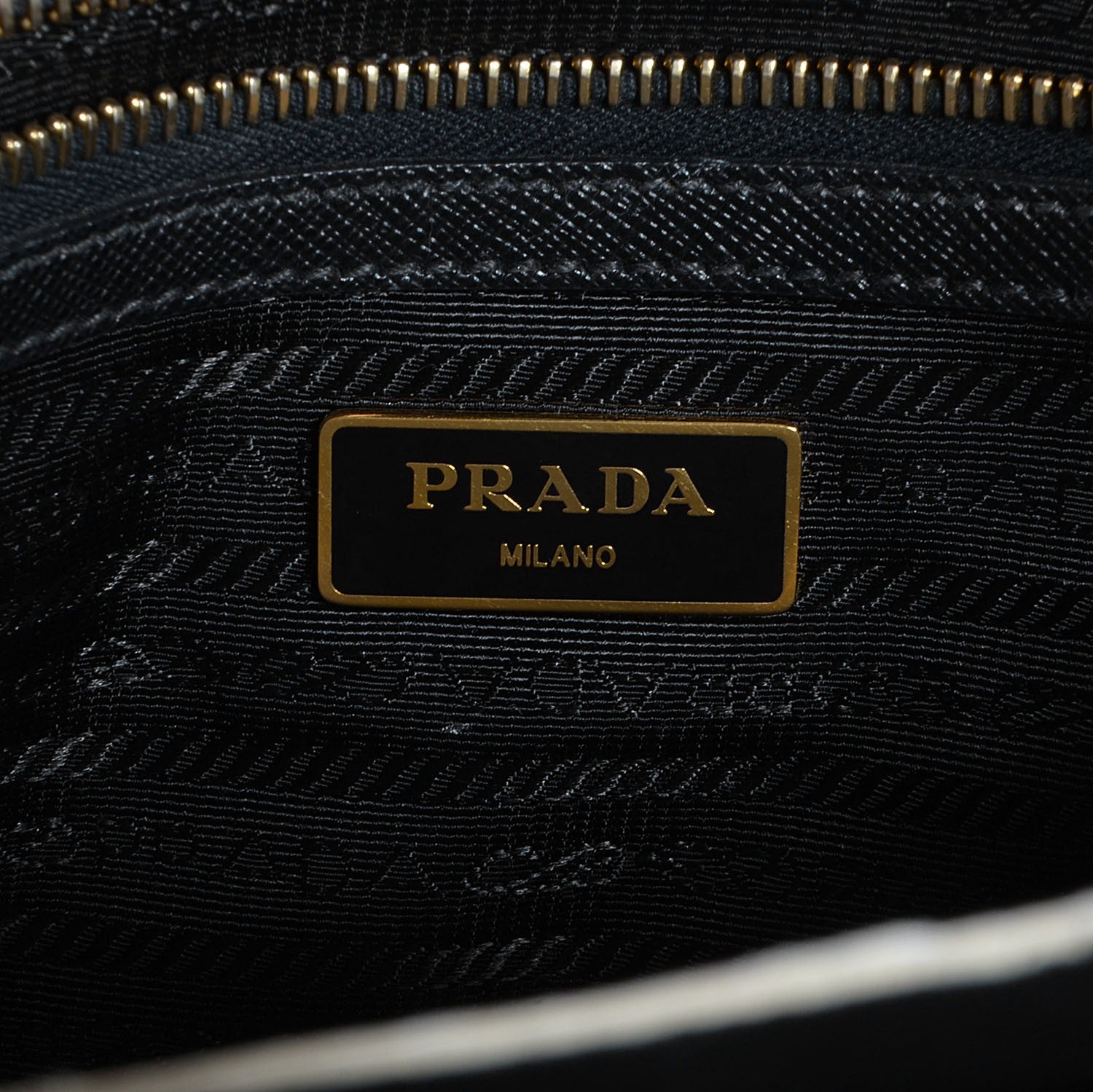 Prada Saffiano Lux Medium Tote Nero Black 7 of 10