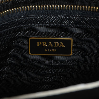 Prada Saffiano Lux Medium Tote Nero Black 7 of 10