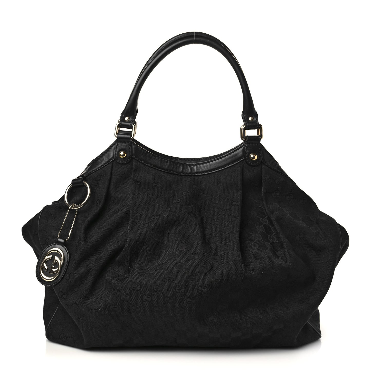 Monogram Large Sukey Black
