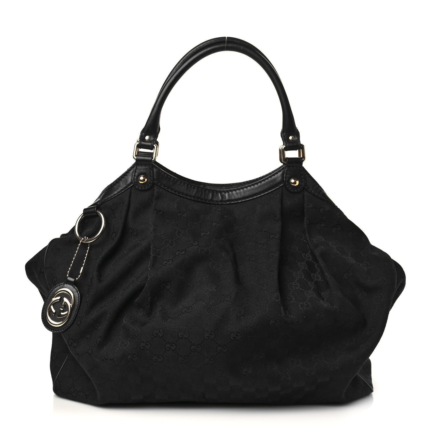 Gucci Monogram Large Sukey Black 1 of 7