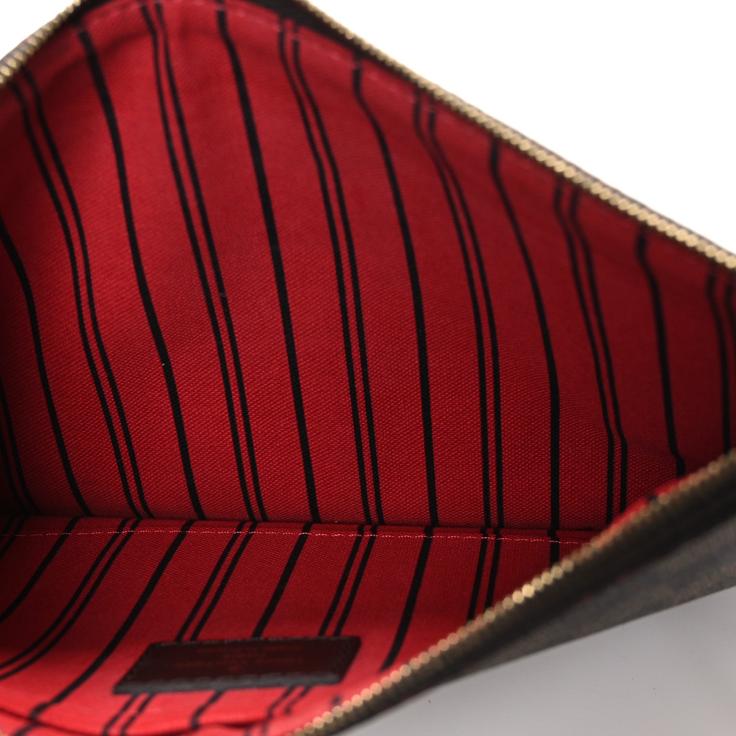 Louis Vuitton Damier Ebene Neverfull MM GM Pochette 5 of 9