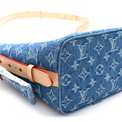 Louis Vuitton Monogram Denim All In BB Blue 9 of 10