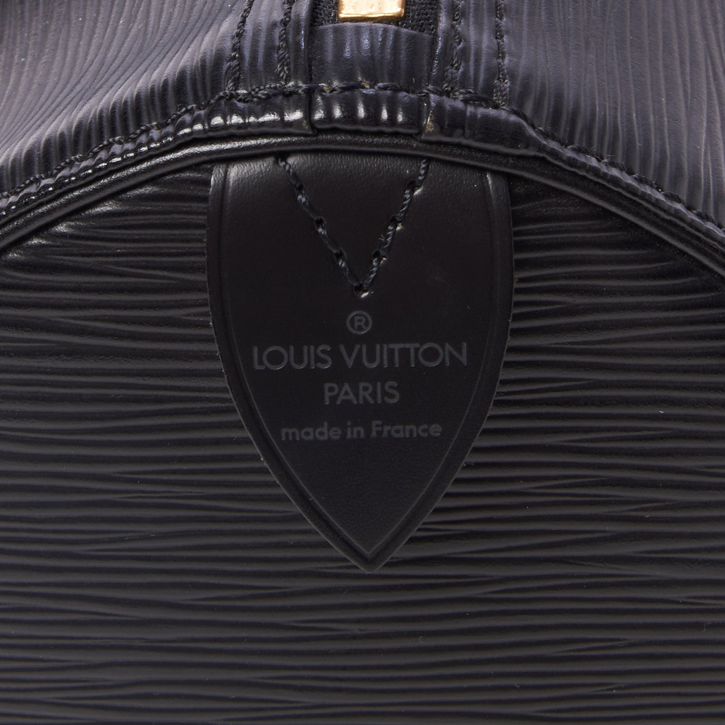 Louis Vuitton Epi Speedy 30 Black 8 of 9