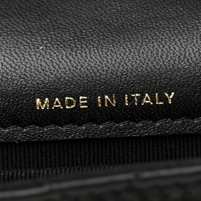 Chanel Lambskin Quilted CC Hook Card Holder Black 7 of 9