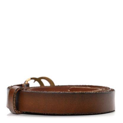 Gucci Faded Calfskin Double G 20mm Belt 100 40 Cuir 2 of 4