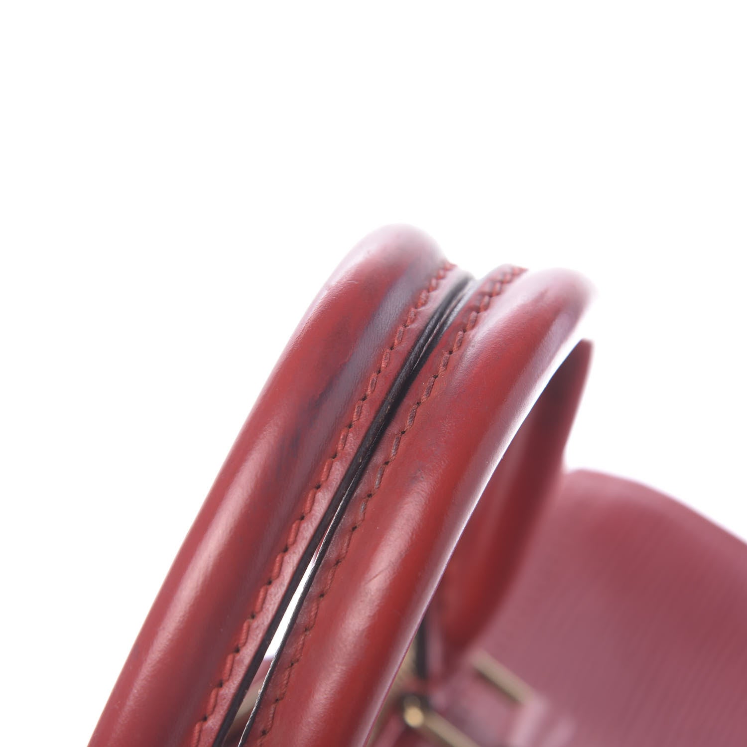 Louis Vuitton Epi Speedy 30 Castillan Red 13 of 16