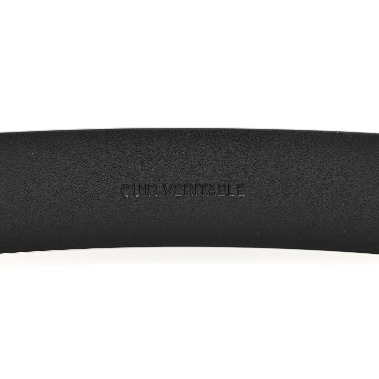 Calfskin Crystal CC Belt 75 30 Black