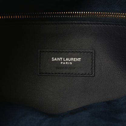 Saint Laurent Supple Calfskin Large Le 5 A 7 Soft Hobo Black Black 6 of 9