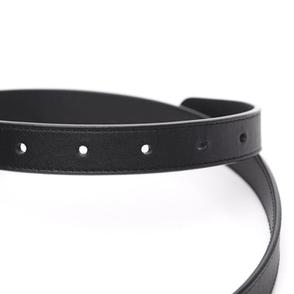 Gucci Calfskin Double G 20mm Belt 75 30 Black 4 of 4