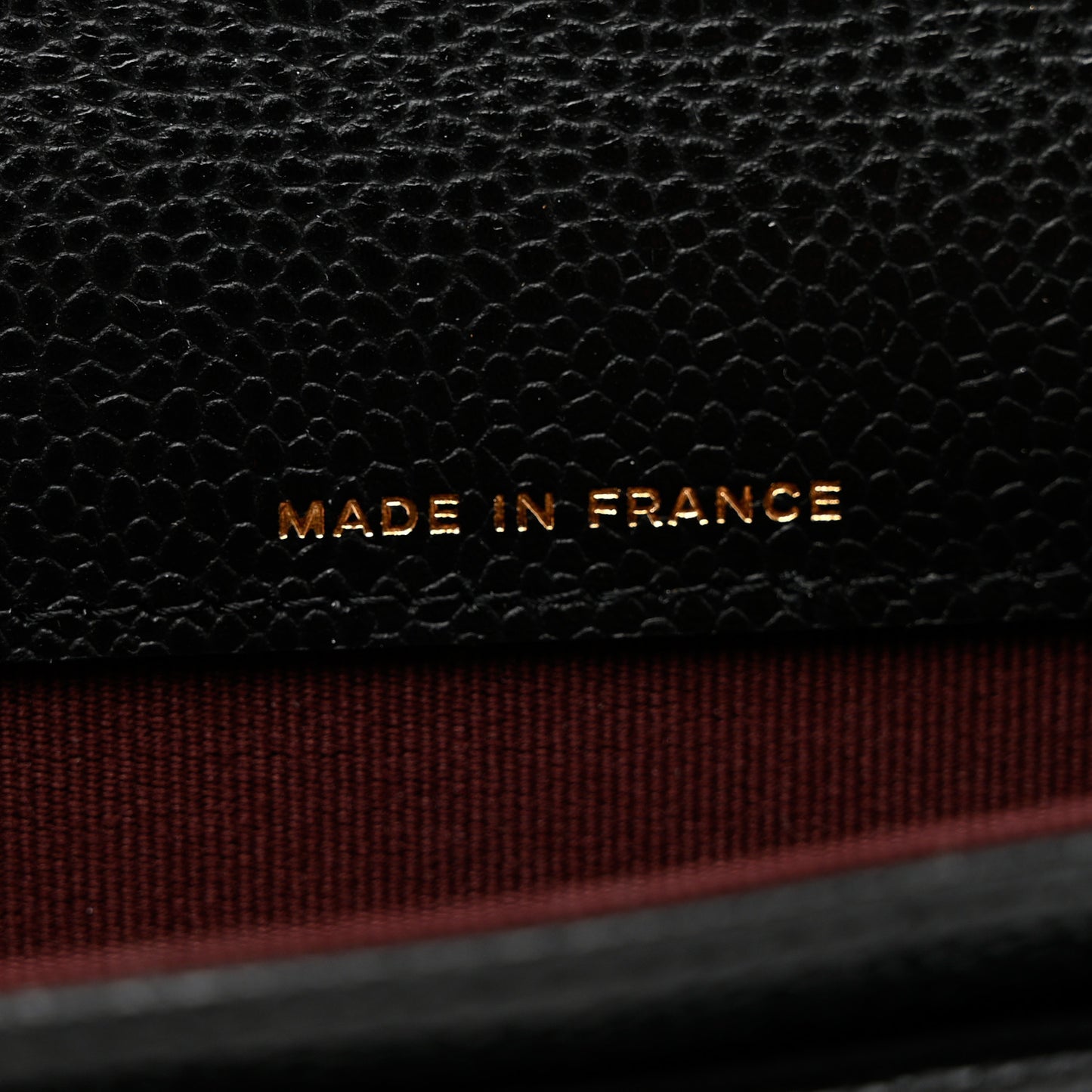 Caviar Quilted Flap Card Holder Wallet Black
