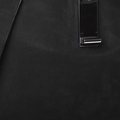 Proenza Schouler Nubuck Medium Hava Top Handle Bag Black 9 of 10