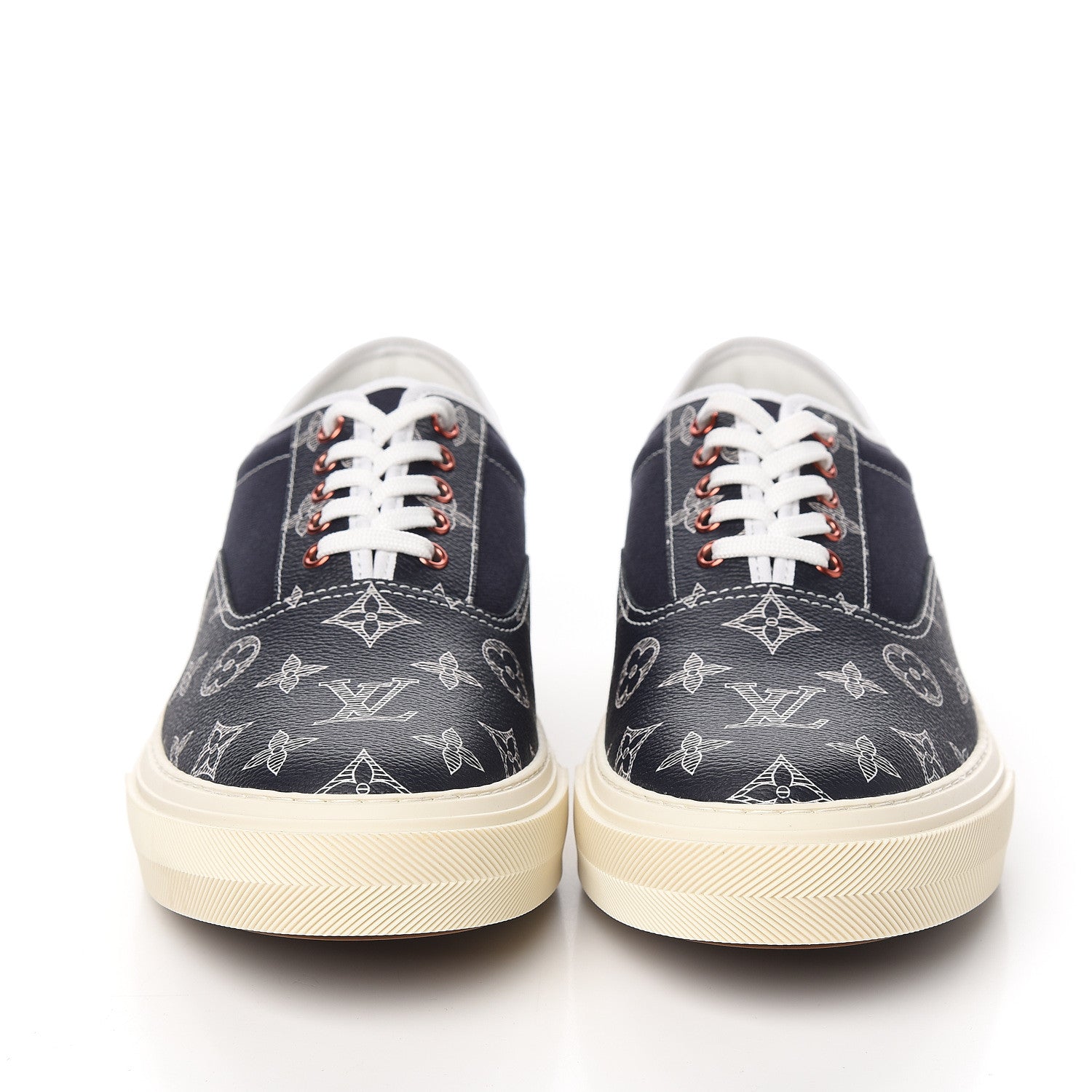 Louis Vuitton Savane Monogram Trocadero Sneakers 11 Encre 2 of 10