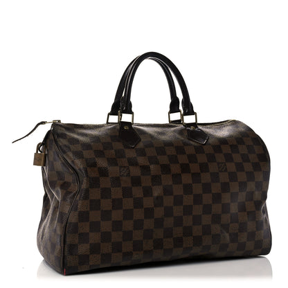 Louis Vuitton Damier Ebene Speedy 35 3 of 27