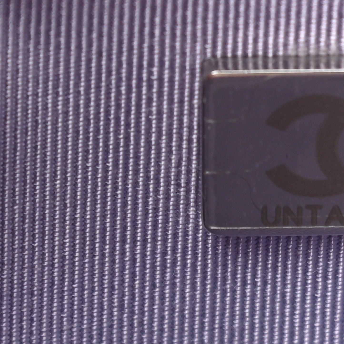 Caviar Quilted Wallet On Chain WOC Light Purple