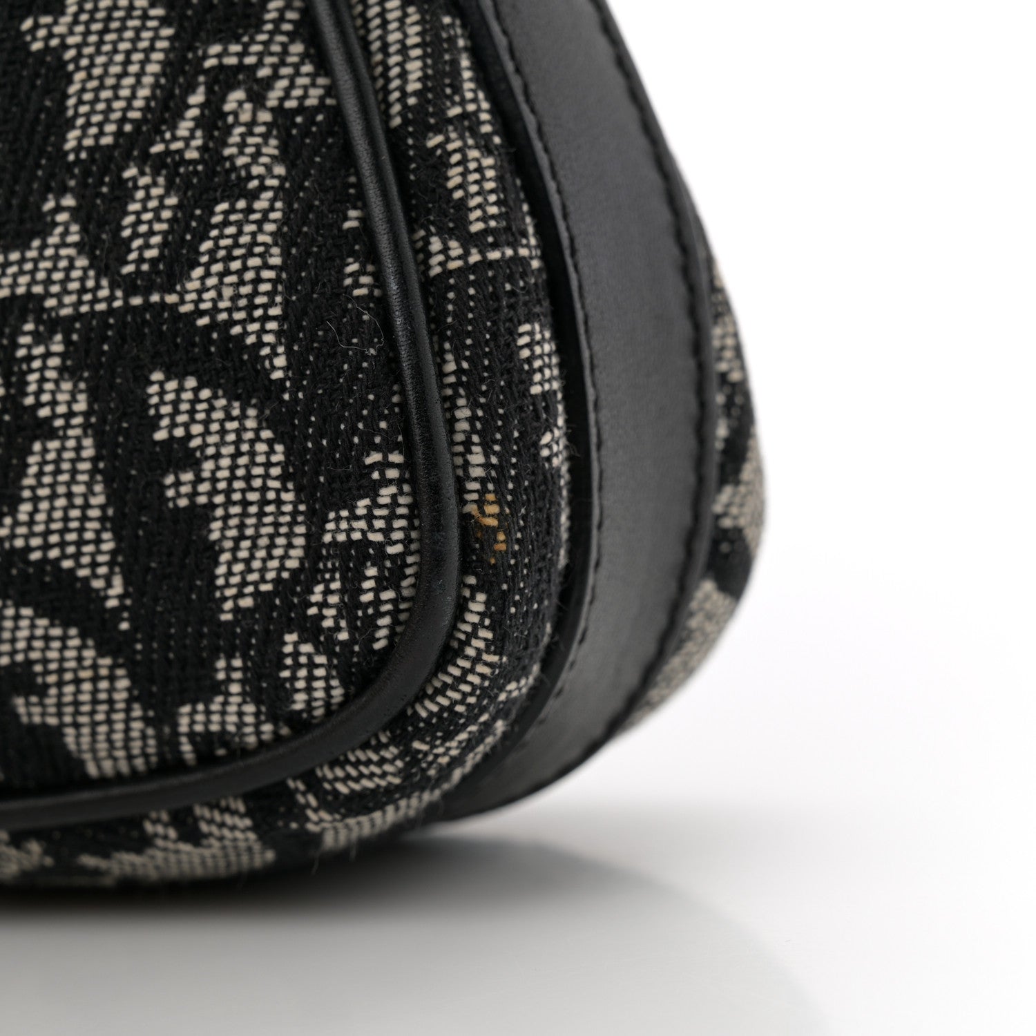 Christian Dior Monogram Shoulder Bag Pochette Black 13 of 13