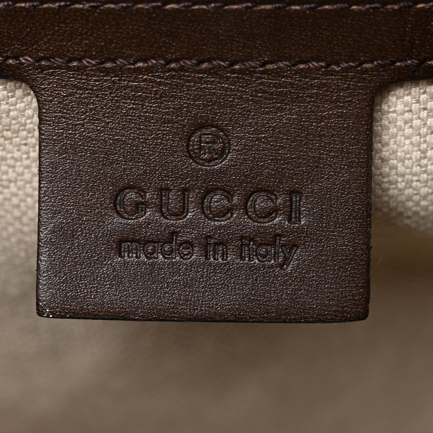 Gucci Monogram Vintage Web Medium Boston Dark Brown 6 of 13