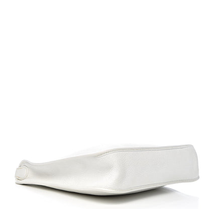 Hermes Taurillon Clemence Vespa PM White 4 of 13