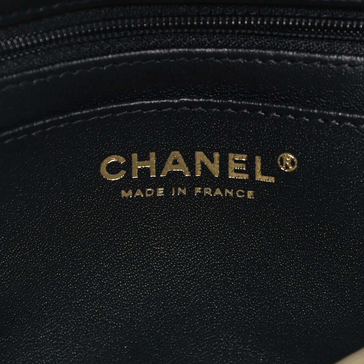 Chanel Lambskin Quilted Mini Top Handle Rectangular Flap Black 5 of 8