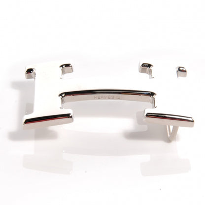 Hermes 32mm Palladium H Belt Buckle Silver 5 of 6