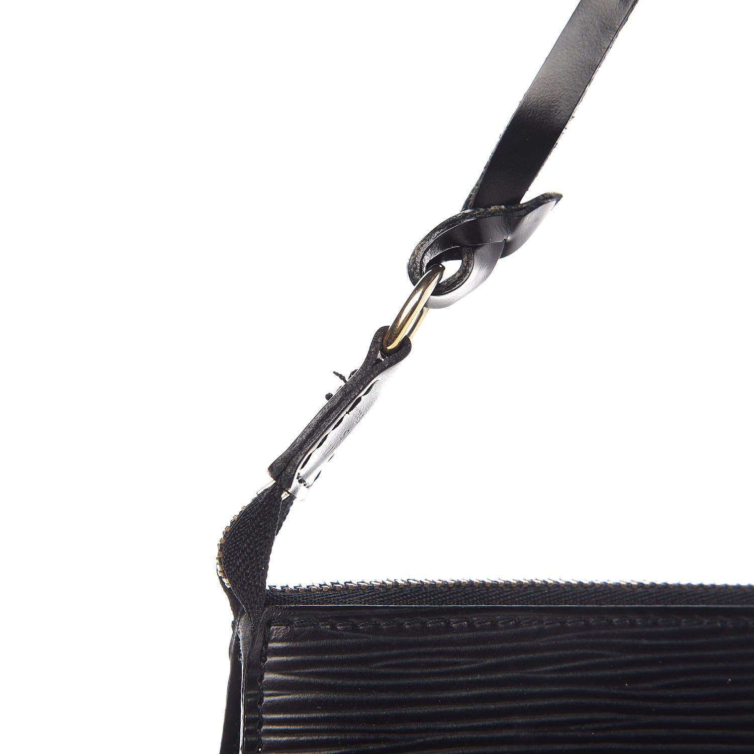 Louis Vuitton Epi Pochette Accessories 24 Black 9 of 9