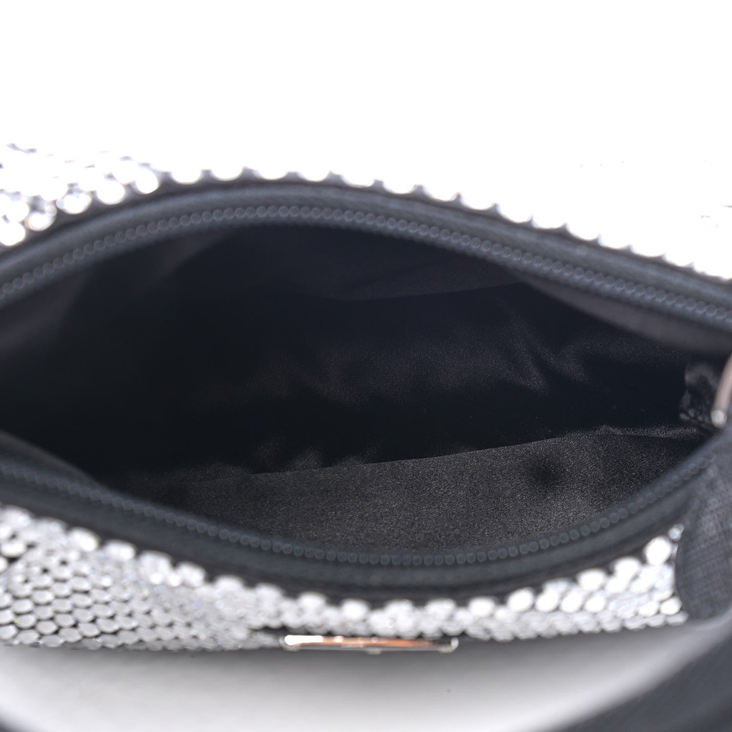 Prada Satin Crystal Mini Re-Edition 2000 Bag Cristal 5 of 9