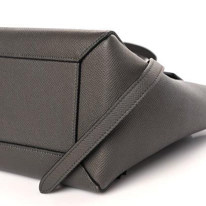 Celine Grained Calfskin Micro Belt Bag Grey 9 of 12