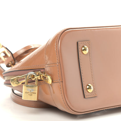 Louis Vuitton Vernis Alma BB Rose Velours 7 of 12
