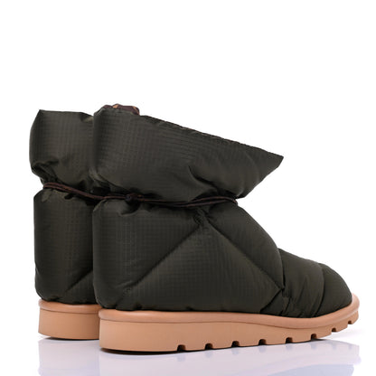 Louis Vuitton Nylon Monogram Pillow Comfort Ankle Boot 39 Khaki 4 of 9