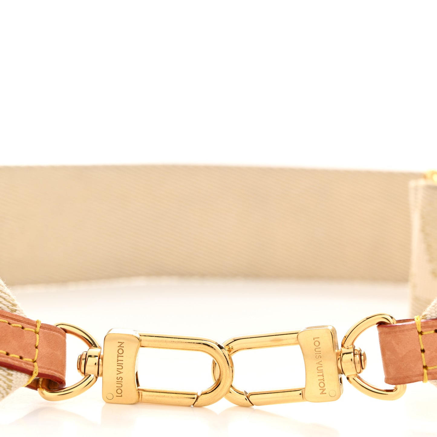 Monogram Utility Crossbody Bandouliere Shoulder Strap Beige