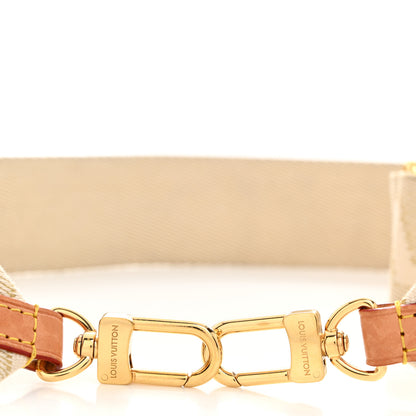 Louis Vuitton Monogram Utility Crossbody Bandouliere Shoulder Strap Beige 5 of 5