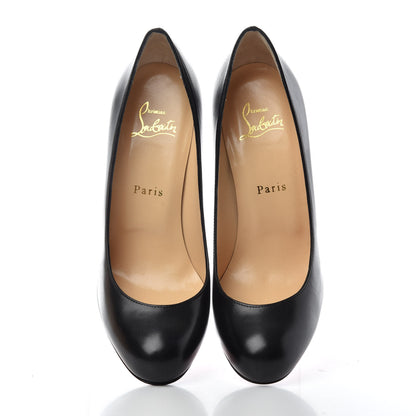 Christian Louboutin Kid Simple 100 Pumps 37 Black 5 of 10